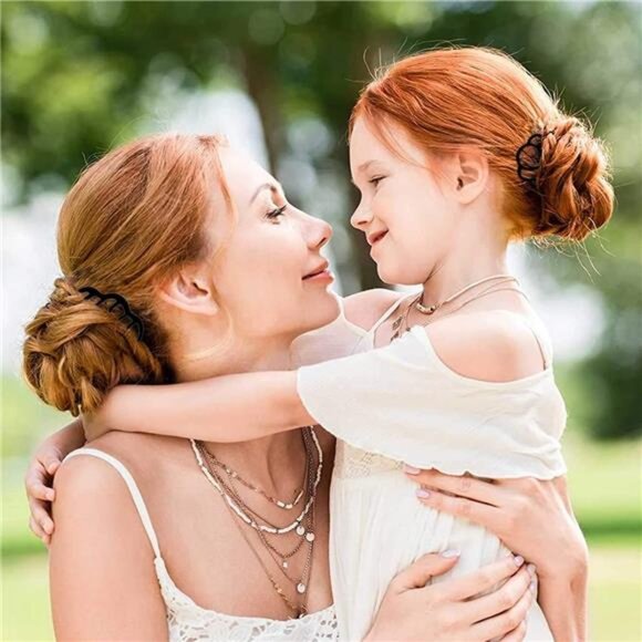 6 Piece Metal Hair Side Combs Hair Fork Clip Teeth Hair Pin Stick - Picture 2 of 7